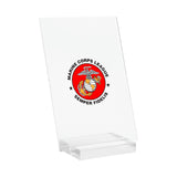 Personalised Name Acrylic Menu Holder Table Signs Stand with Base