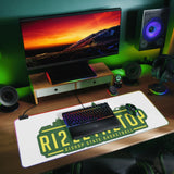 Rubber Gaming Led Mouse Pad Black RGB Desk Mat