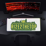 Rubber Gaming Led Mouse Pad Black RGB Desk Mat