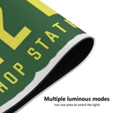 Rubber Gaming Led Mouse Pad Black RGB Desk Mat