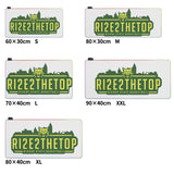 Rubber Gaming Led Mouse Pad Black RGB Desk Mat