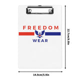 Decorative Hardboard Wood Clipboard for Students Office (with clip)