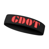Custom Embroidered Name/Logo/Texts Headband 3D