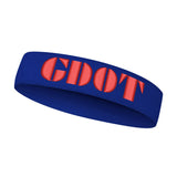 Custom Embroidered Name/Logo/Texts Headband 3D