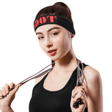 Custom Embroidered Name/Logo/Texts Headband 3D