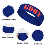 Custom Embroidered Name/Logo/Texts Headband 3D