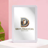 LED Mirror Light - Personalized Photo (Vertical)