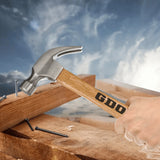 Custom Wood Hammer with Laser Engraved Unique Gift for Fathers Day