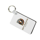 Universal MDF Keychain Rectangle Bags Chain Car Chain