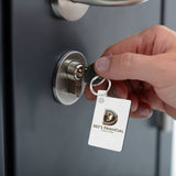 Universal MDF Keychain Rectangle Bags Chain Car Chain