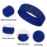 Custom Embroidered Name/Logo/Texts Headband