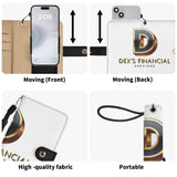 Brown Phone Flip Case PU Leather Cover for Most Mobile Phone Models