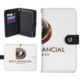 Black Phone Flip Case PU Leather Cover for Most Mobile Phone Models