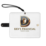 Black Phone Flip Case PU Leather Cover for Most Mobile Phone Models