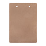 Decorative Hardboard Wood Clipboard for Students Office (with clip)