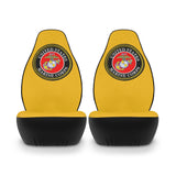 Marine Corps (Gold) Polyester Car Seat Covers
