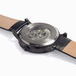 Bishop 46mm Unisex Automatic Watch(Black)