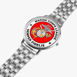 Marine Corps League Instafamous Steel Strap Quartz watch