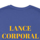 Lance Corporal of Marines Jersey Short Sleeve Tee