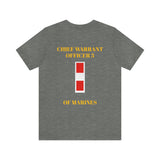 Chief Warrant Officer 3 of Marines Jersey Short Sleeve Tee