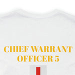 Chief Warrant Officer 5 of Marines Jersey Short Sleeve Tee