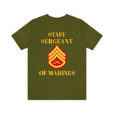 Staff Sergeant of Marines Jersey Short Sleeve Tee