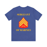 Sergeant of Marines Jersey Short Sleeve Tee