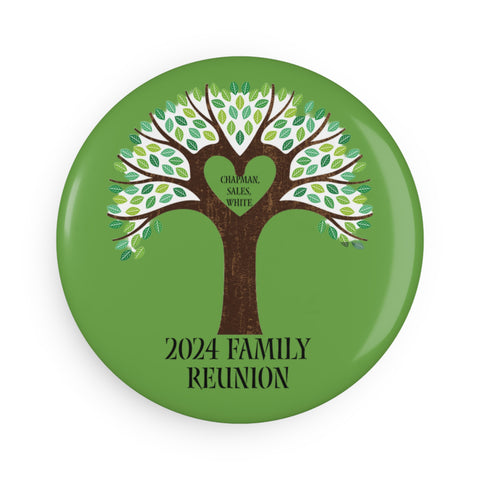 CSW 2024 Family Reunion (Green) Button Magnet, Round (1 & 10 pcs)