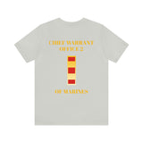 Chief Warrant Office 2 of Marines Jersey Short Sleeve Tee