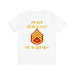 Staff Sergeant of Marines Jersey Short Sleeve Tee