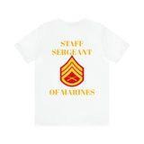 Staff Sergeant of Marines Jersey Short Sleeve Tee