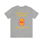 Sergeant Major of Marines Jersey Short Sleeve Tee