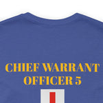 Chief Warrant Officer 5 of Marines Jersey Short Sleeve Tee