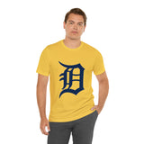 Detroit Tigers Unisex Jersey Short Sleeve Tee