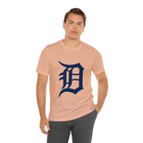 Detroit Tigers Unisex Jersey Short Sleeve Tee