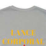 Lance Corporal of Marines Jersey Short Sleeve Tee