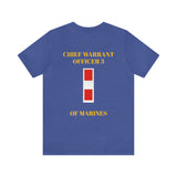 Chief Warrant Officer 3 of Marines Jersey Short Sleeve Tee