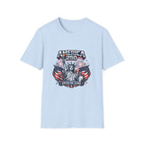 America 250 T-Shirt — Patriotic Statue of Liberty Fireworks Tee (Fourth of July)