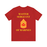 Master Sergeant of Marines Jersey Short Sleeve Tee