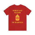 Sergeant Major of Marines Jersey Short Sleeve Tee