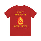 First Sergeant of Marines Jersey Short Sleeve Tee