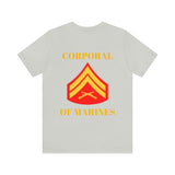 Corporal of Marines Jersey Short Sleeve Tee