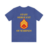 Staff Sergeant of Marines Jersey Short Sleeve Tee