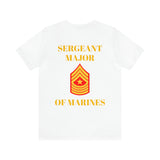 Sergeant Major of Marines Jersey Short Sleeve Tee