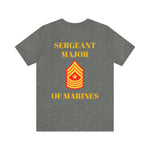 Sergeant Major of Marines Jersey Short Sleeve Tee