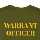 Warrant Officer of Marines Jersey Short Sleeve Tee