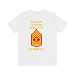 Master Gunnery Sergeant of Marines Jersey Short Sleeve Tee