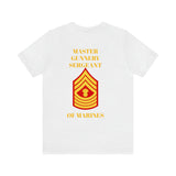 Master Gunnery Sergeant of Marines Jersey Short Sleeve Tee