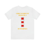 Chief Warrant Officer 4 of Marines Jersey Short Sleeve Tee