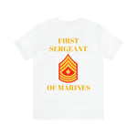 First Sergeant of Marines Jersey Short Sleeve Tee